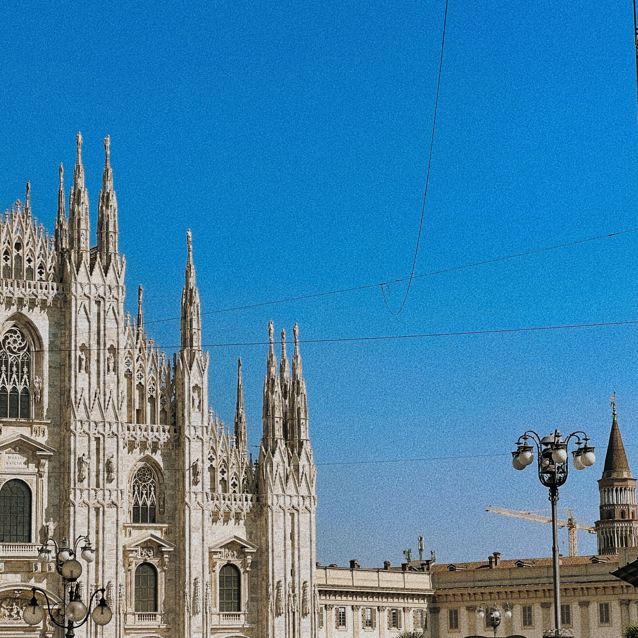 A picture I took before leaving Milan this summer